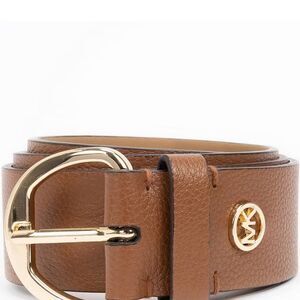 Michael Kors 1.5 Pebble Leather Belt NEW!